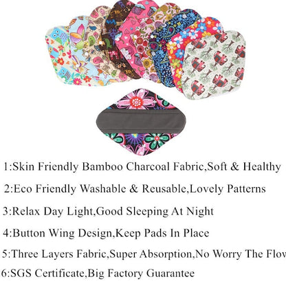 10Pcs Reusable Pads