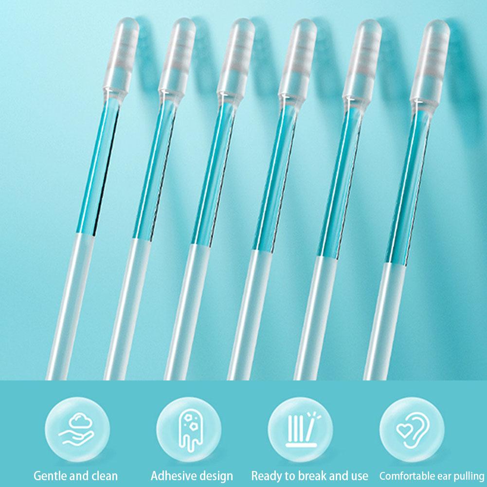 24pcs Sticky Ear Swabs