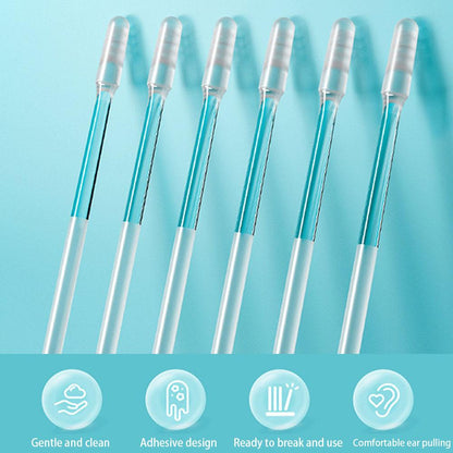 24pcs Sticky Ear Swabs