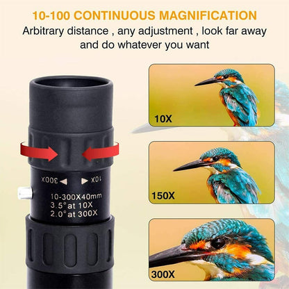 10-300X Zoom Telescope